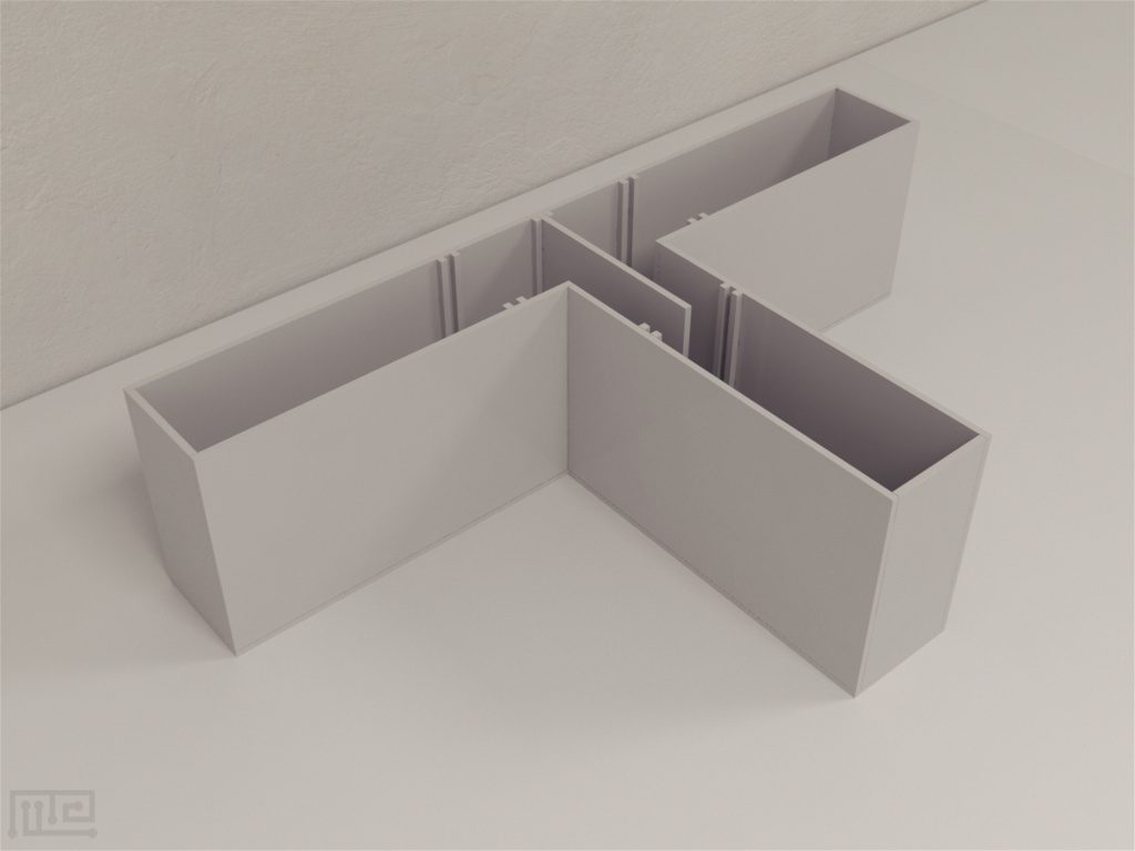 T maze is an enclosed apparatus in the form of a T placed horizontally