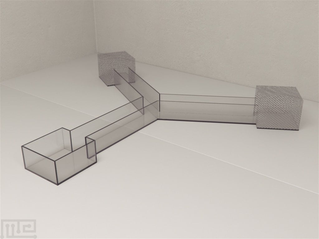 Social Y-Maze is a modification of the Y-Maze