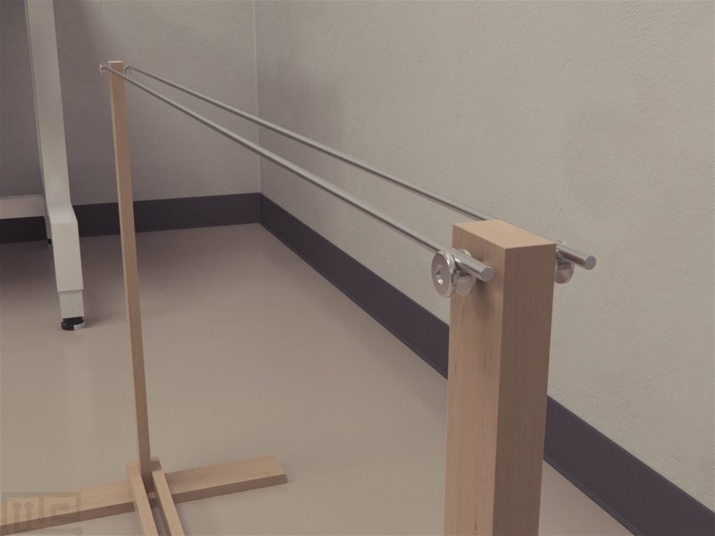 Parallel Bars is a static apparatus, unlike the RotaRod