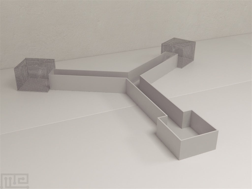 Social Y-Maze is a modification of the Y-Maze