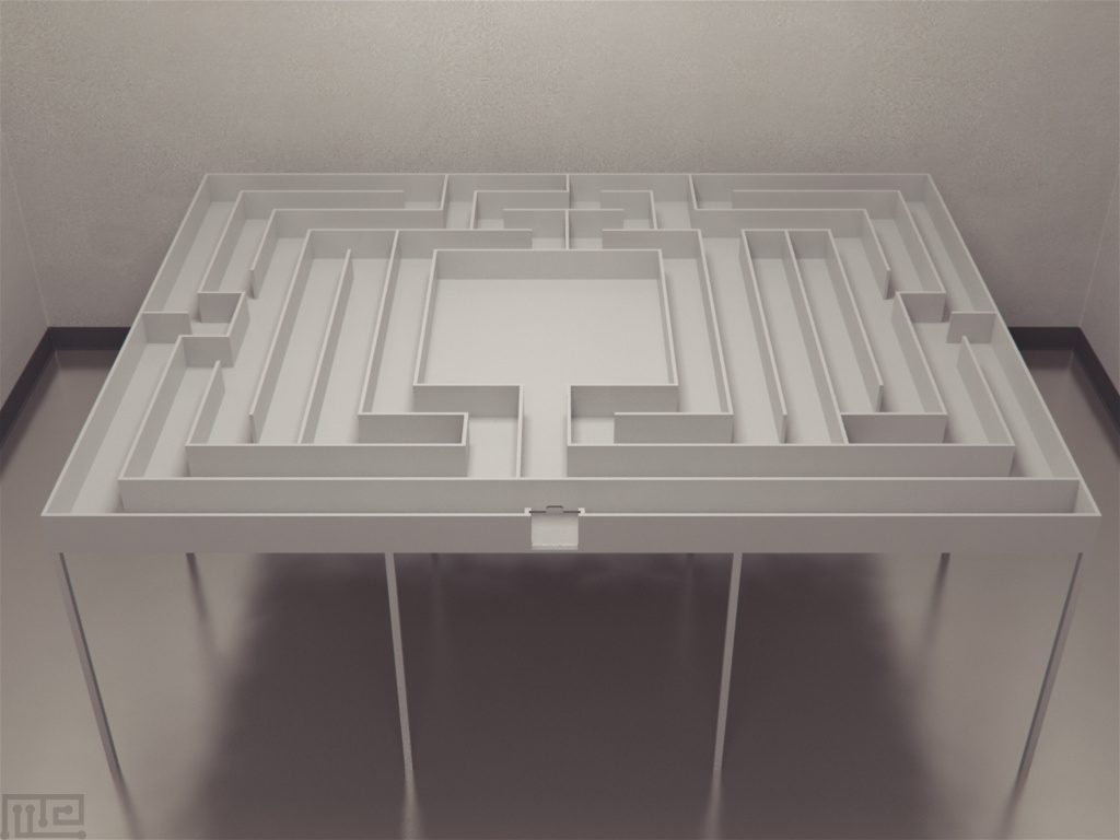 Maze Engineer’s Modern Version of Small’s Hampton Court Maze