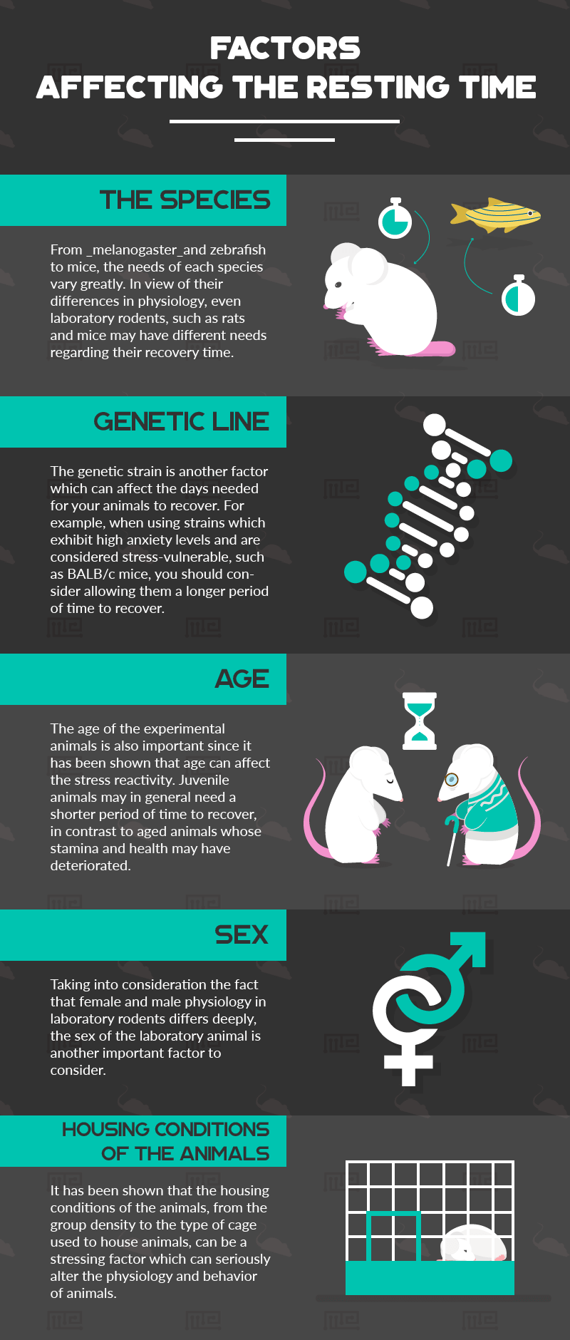Factors Affecting the Resting Time for mice