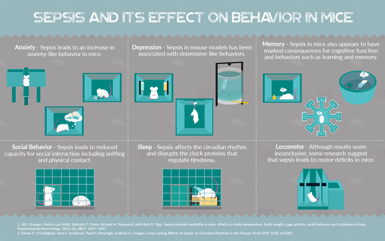 effects of sepsis on behavior