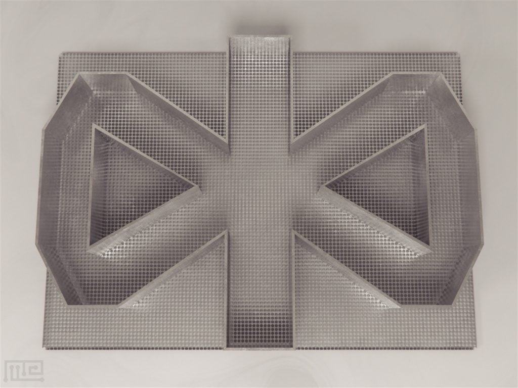 Figure 8 maze is made of stainless steel along with clear polycarbonate. lids to prevent rodent escape