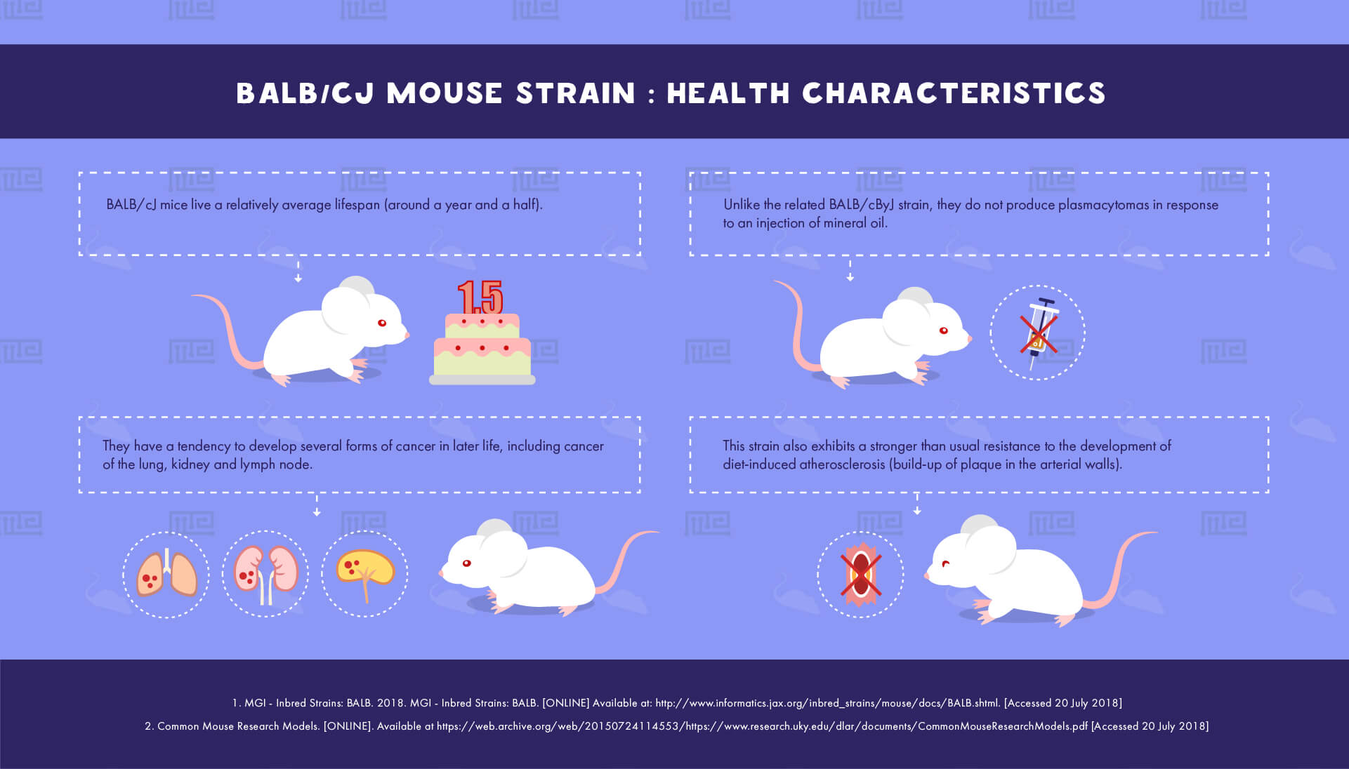 BALB/CJ Mouse Strain : Health Characteristics