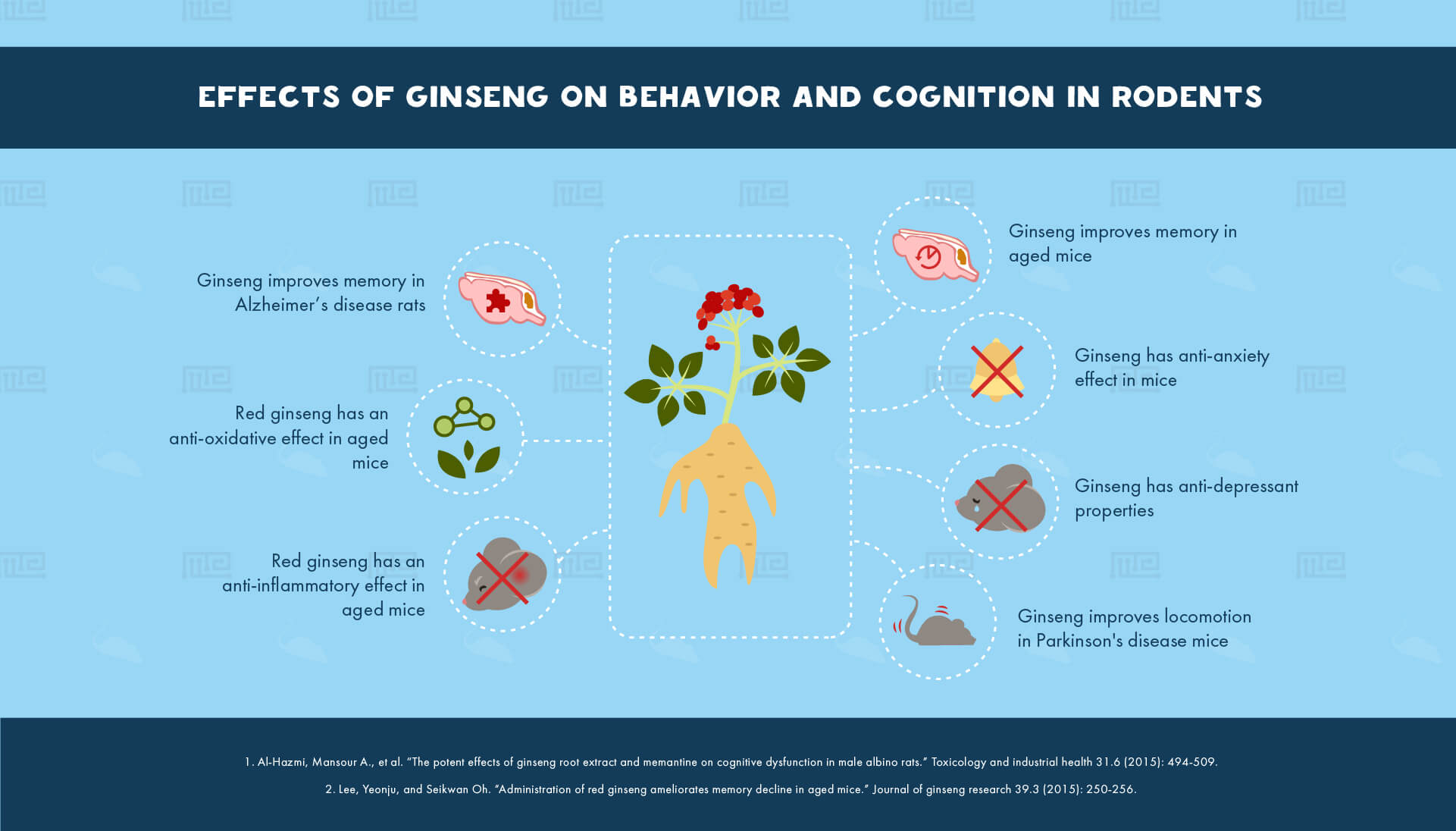 Effects of Ginseng on Behavior and Cognition in Rodents-38