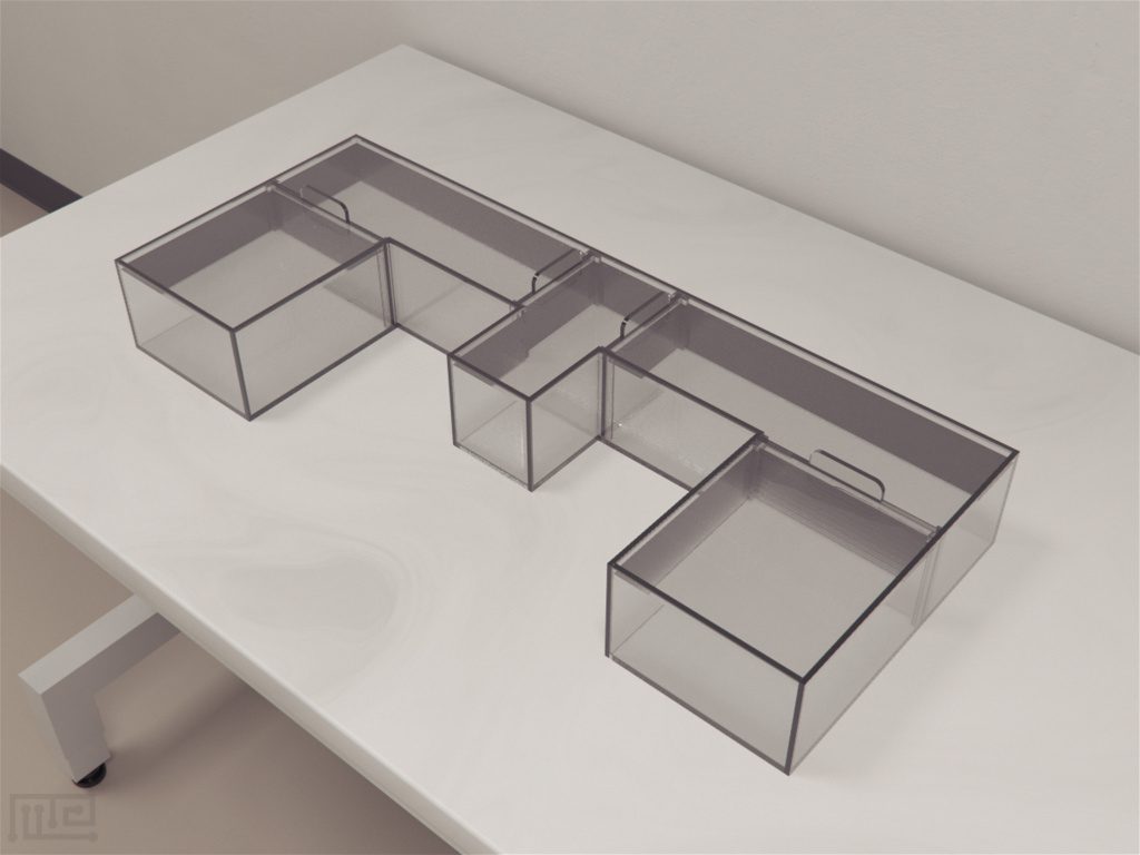 Water E maze is an “E” shaped apparatus constructed on a polyvinyl chloride platform with a Plexiglas ceiling