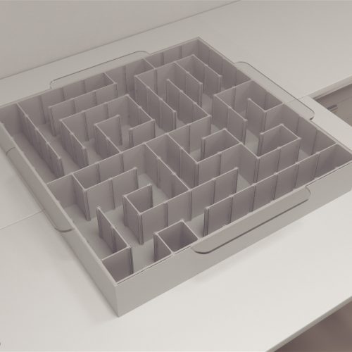 Cyborg maze was created by Yu Y et al. (2016), in an experiment carried out to demonstrate how rat cyborgs can expedite the maze escape task with the integration of machine intelligence