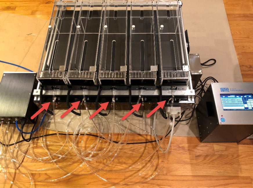 Connection of sensors