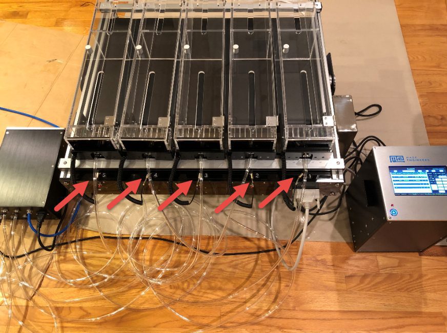Connection of sensors